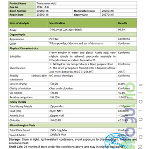 Pure Tranexamic Acid Powder for <strong>Skin</strong> Brightening and Radiant Complexion Care 99% Purity - Product Image 3