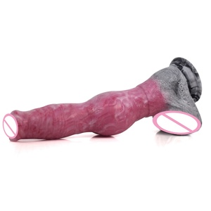 Etsy Hot Selling Fantasy Big Dog Knot <b>Dildos</b> Huge Long Silicon <b>Dildos</b> for Women Sex Toy - Product Image 4