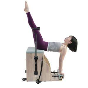 AOC-PL009 Chaise Wunda en chêne classique, équipement de Pilates en gros, équipement de <span class=keywords><strong>yoga</strong></span> et de Pilates - Product Image 4