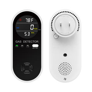 Detector de Gas Combustible y Monóxido de Carbono 4 en 1 Enchufable para Autocaravanas, Hoteles y Apartamentos - Product Image 1