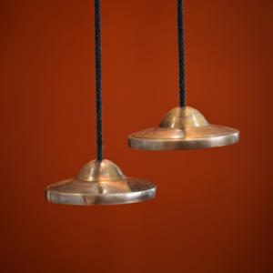 أجراس تينغشا التبتية البرونزية عالية الجودة للتأمل، أجراس برونزية عتيقة، أجراس غنائية برونزية - Product Image 1