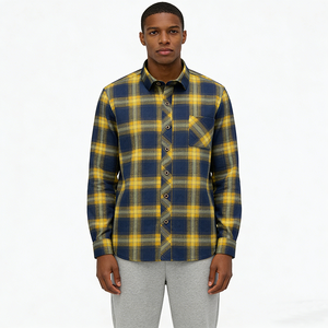 Neue koreanische Herbst-und Winter version von karierten Herren hemden - Product Image 4