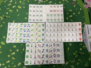 Pickleball Themed Luxury Acrylic American Mahjong Set for Family <b>Entertainment</b>, Factory Pre-Sale - Product Image 1