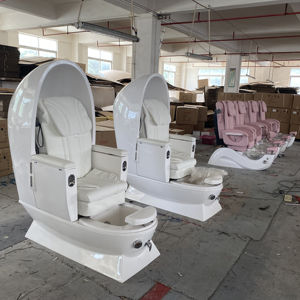 Schönheits salon Möbel Fuß Spa Ei geformte Luxus Maniküre und Pediküre Stuhl für Nagel - Product Image 5