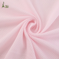 110g atmungsaktiver Jacquard-Ösen-Stricks toff aus reiner Baumwolle, der für Baby-Stram pler und Homewear als Kissen gefärbt ist