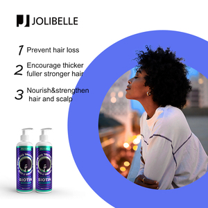 Ensemble de shampooing bouclé pour femmes noires, étiquette privée, biotine biologique, <span class=keywords><strong>Anti</strong></span>-<span class=keywords><strong>chute</strong></span>, croissance des <span class=keywords><strong>cheveux</strong></span>, shampoing et après-shampoing - Product Image 5