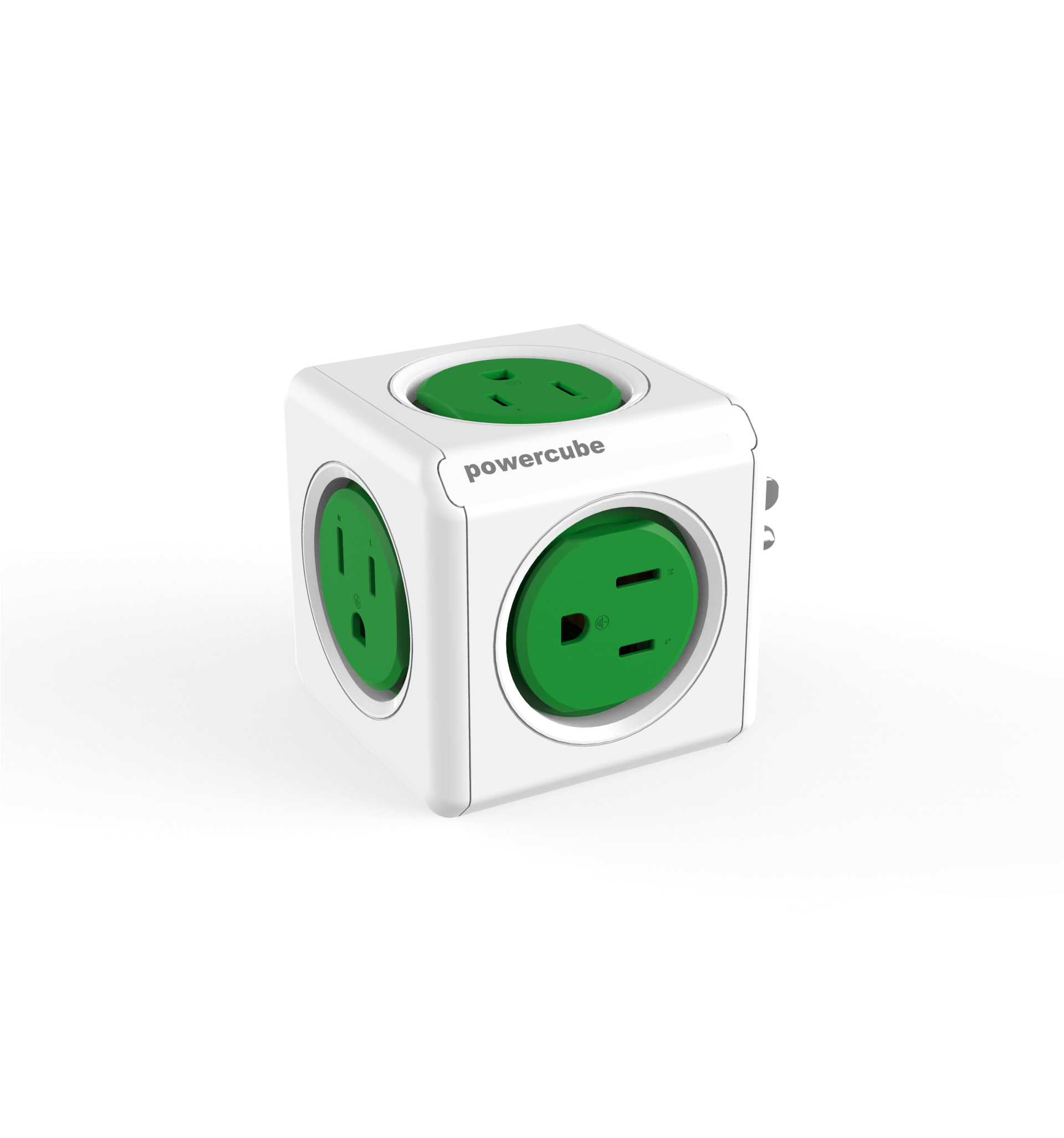 Cubo de alimentación con 2 USB para EE. UU.