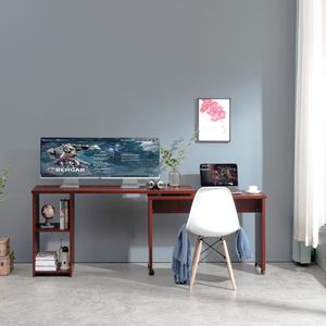 Escritorio de Computadora en Forma de L con Rotación de 360 Grados, Mesa de Esquina con Almacenamiento para Estudio, Trabajo, Juegos, Aprendizaje, Maquillaje, Muebles para Oficina en Casa - Product Image 3