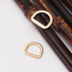 Finamente pulido colgante Chapado en cobre Color-Tamaño de retención alambre plano borde ancho carne D hebilla trenzada hebilla de cinturón - Product Image 4