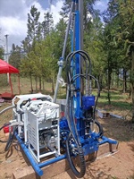 Foreuse hydraulique ZDB-300C portative de diamant pour la petite pompe de moteur d'alésage en eau profonde d'automation complète d'exploration de mine de charbon