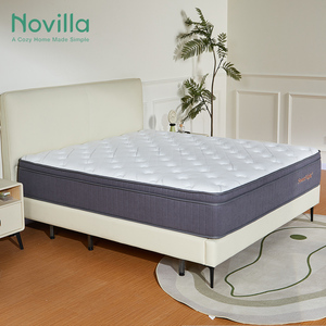 Matelas ST809 pour hôtel, simple, double, enroulable, compressé en boîte, matelas à ressorts ensachés, lit double, matelas en latex - Product Image 6