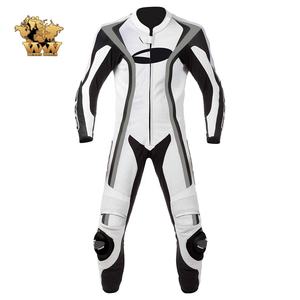 Trajes de carreras de motos de una pieza al mejor precio trajes de moto superventas de cuero genuino impermeables hechos en Pakistán - Product Image 3