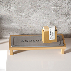 <span class=keywords><strong>Porte</strong></span>-<span class=keywords><strong>savon</strong></span> instantané en terre de diatomées résistant <span class=keywords><strong>à</strong></span> l'humidité facile <span class=keywords><strong>à</strong></span> entretenir avec support en bambou <span class=keywords><strong>Porte</strong></span>-<span class=keywords><strong>savon</strong></span> en diatomite sèche - Product Image 3
