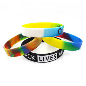 Pulseras Promocionales de Silicona Personalizadas, Económicas, de Lujo, con Nombre y Logotipo Impresos a Color y Grabado en Relieve - Product Image 6