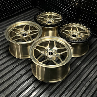 Jantes forgées Beadlock taille personnalisée 17X10 18X11 pouces 5x120 5x112 roues de course de traînée concave profonde de voiture pour corvette BMW GTR35