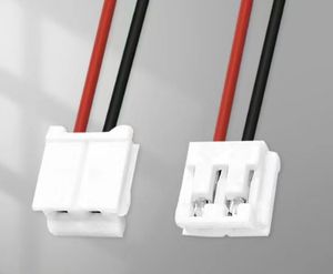 10CM 24AWG EH 2.54 MM 2 Pin einzelne Buchse mit UL1007-24AWG Draht - Product Image 3