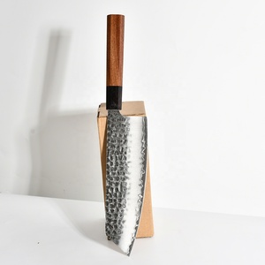 Cuchillo de Cocina Forjado a Mano Personalizado, 9 Capas de Acero de Damasco, 232 mm, Cuchillo Japonés Kiritsuke, Cuchillo Gyuto con Mango de Madera - Product Image 5
