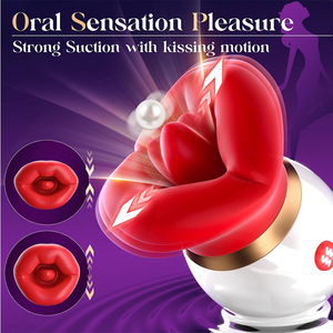 Vibratore Smart APP con Tripla Stimolazione: Leccata, Suzione e Rotazione, 10 Modalità, Massaggiatore Magnetico per Punto G, Clitoride e Vagina - Product Image 5