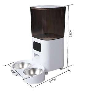 Distributore Automatico di Cibo per Cani e Gatti in Plastica Resistente con Controllo WiFi, Capacità 5L, Design Impermeabile, Alimentazione Remota tramite App - Product Image 6
