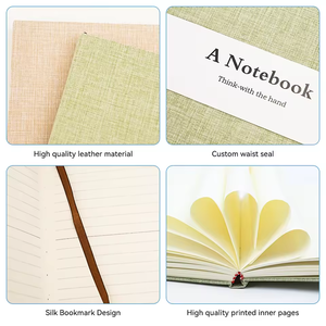 Services d'impression de carnets à couverture rigide personnalisés avec reliure cousue en papier fantaisie - Fabricant de journaux cousus haut de gamme avec estampage à chaud - Product Image 2