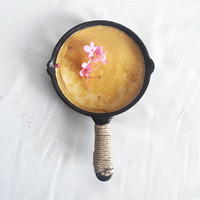 Poêle en fonte moderne pour fondants de bougies en cubes – Aromathérapie écologique pour usage intérieur, poêle à bougies colorée