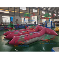 Bateau gonflable de banane de poisson volant de ski nautique remorquable de sport aquatique