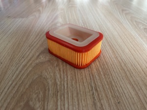 Yellow and <b>Red</b> Color <b>Paper</b> Air Filter Good Quality Chainsaw Parts <b>Paper</b> Air Filter - Product Image 5