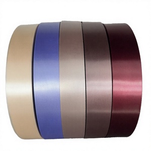 Soft Color Satin Ribbon 1.5 Inch 4cm Single Face High Tenacity Polyester Solid Color Gift <b>Box</b> Wrapping 25 Yards/<b>Roll</b> - Product Image 3