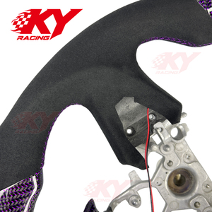 Car Accessories Custom LED RPM Display Carbon Fiber Steering <b>Wheel</b> for Infiniti Q50 Q50S QX50 Q50L Q60 Q60S - Product Image 2