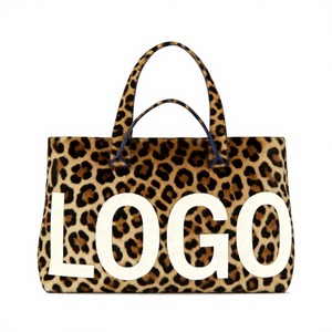 Sac à main en tricot tendance avec motif imprimé personnalisé, sac fourre-tout réutilisable pour un usage quotidien - Product Image 1
