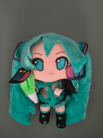 XInhui  Poupée en peluche Miku de 8 pouces, figurine de dessin animé, jouet en peluche
