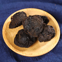 Vente en gros Wu mei Traditions chinoises Prune fumée sans soufre Pruneaux noirs séchés Prune noire séchée