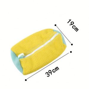 Reusable Polyester Shoe Washing Machine <b>Bag</b>, Deep Clean Sneaker <b>Laundry</b> <b>Bag</b> with Zipper Closure for Home Use - Product Image 3