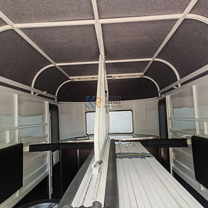 2 flotadores con sofá litera, cocina completa, puerta de caravana, carga recta, remolque de lujo, carros de caballos - Product Image 6