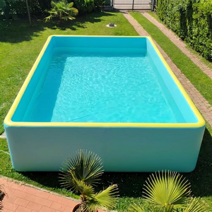 <span class=keywords><strong>Piscine</strong></span> familiale portable à gonflage rapide, grande capacité, en <span class=keywords><strong>PVC</strong></span>, pour jardin et pelouse, idéale pour les fêtes aquatiques estivales, écologique et facile à installer - Product Image 2