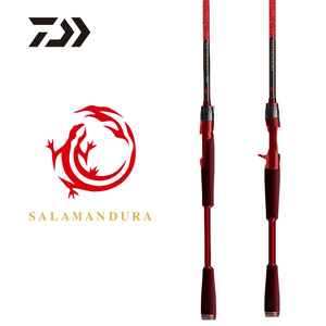 <span class=keywords><strong>DAIWA</strong></span> – <span class=keywords><strong>canne</strong></span> à pêche Spinning et <span class=keywords><strong>Casting</strong></span> en carbone rouge à 2 Sections, 2.4m, 2.2m, 1.98m, 7 à 6lb, nouveauté - Product Image 5