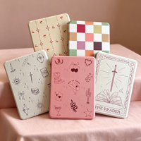 Casing Kindle Paperwhite Khusus Anti Benturan Bahan Kulit dengan Pegangan, Fitur Auto Wake/Sleep, Pelindung Cerdas untuk E-Reader