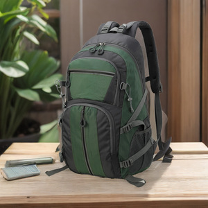 Yuandun Hiking <b>Backpack</b> 19 Inch Adjustable Shoulder Outdoor Travel Bag Unisex Solid Color <b>Large</b> Capacity Multi-functional - Product Image 3