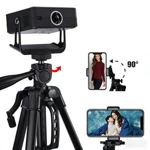 Trépied télescopique extensible pour projecteur et caméra, <span class=keywords><strong>support</strong></span> de téléphone réglable en angle, vente chaude - Product Image 1