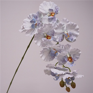 Orquídea Phalaenopsis Artificial de Alta Calidad al por Mayor, con <span class=keywords><strong>9</strong></span> Cabezas, Tacto Real, para Decoración del Hogar y Bodas - Product Image 4