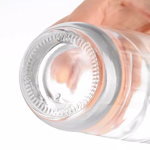 Botella de Licor de Cristal Blanco Ovalada al por Mayor, Botella de Vino, Botella de Ginebra Tónica de 500 ml con Tapón de Corcho - Product Image 5