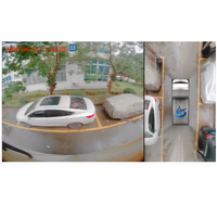 Caméras IA 3D 360 Degrés AVM Vue Panoramique Surround pour Véhicules, Camions, Bus, Voitures - Système de Caméra 360 pour Bus et Camping-cars