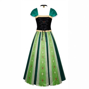 Costume da Principessa Frozen per Halloween, Abito da Incoronazione di Anna, Taglia S-XXL - Product Image 5