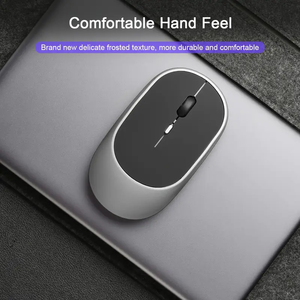 Chế độ kép có thể sạc lại không dây quang học USB Backlit Máy tính Chuột bt5.2-tương thích 2.4GHz mini chơi game cho cổ phiếu văn phòng - Product Image 6