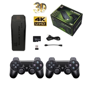 Reproductor de juegos portátil M8 controlador inalámbrico <span class=keywords><strong>GamePad</strong></span> 64G consola de videojuegos con 2 controladores juegos portátiles para niños y adultos - Product Image 1