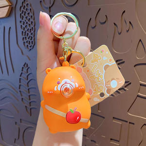 Llavero de Silicona con Diseño de Dibujos Animados de HECION, Llavero Antiestrés con Burbujas para Bolsos - Product Image 6