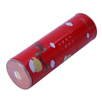 Ensemble de 3 mini boîtes empilables en fer blanc avec couvercle à vis, stockage hermétique pour biscuits et thé, option logo personnalisé