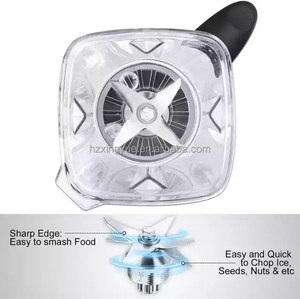 Máy Xay Sinh Tố Cầm Tay 6 Lưỡi Bằng Thép Không Gỉ Chất Lượng Cao Sáu Lưỡi Cho Máy Xay Sinh Tố <span class=keywords><strong>Ninja</strong></span> Lưỡi - Product Image 6