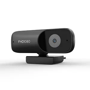 Kamera Web USB dengan Mikrofon Fokus Otomatis, Kamera Web Full HD 2K1080p untuk PC