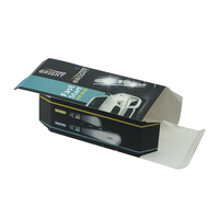 Boîtes d'emballage en carton blanc personnalisées en gros avec éclairage LED, dossiers en papier laminé mat pour cosmétiques et éclairage LED automobile